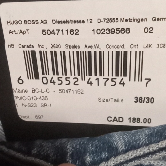 Hugo Boss jeans - Picture 3 of 3